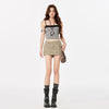 Summer Trendy Denim Skirt Women's High Waist