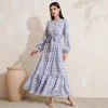 Fashion Casual French Print Women's Dress