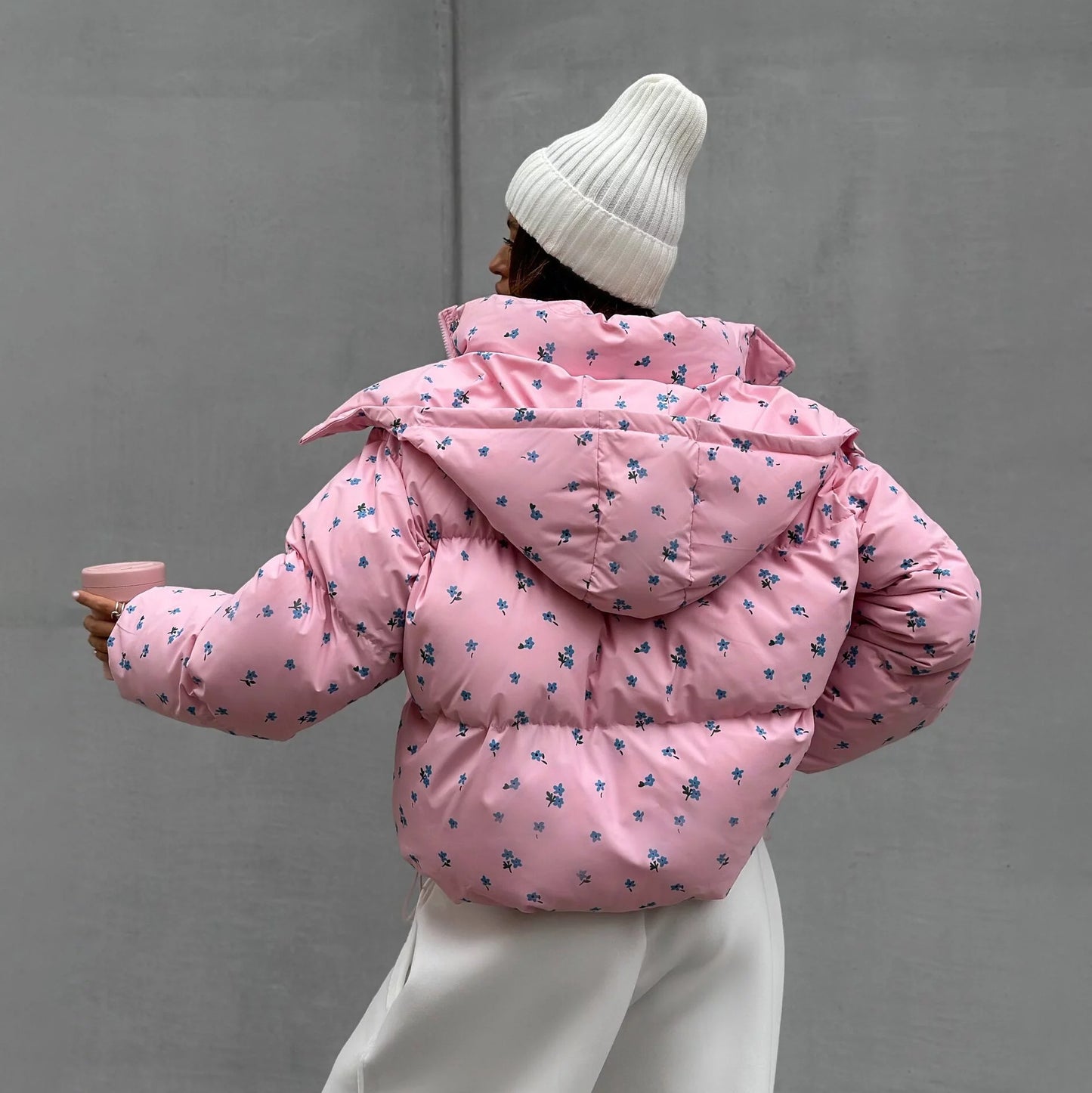 Cotton Coat High-end Fashionable All-match Coat Women