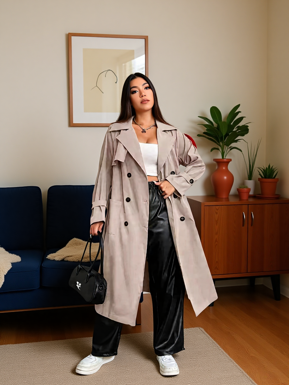 New Long Casual Coat Overcoat Women