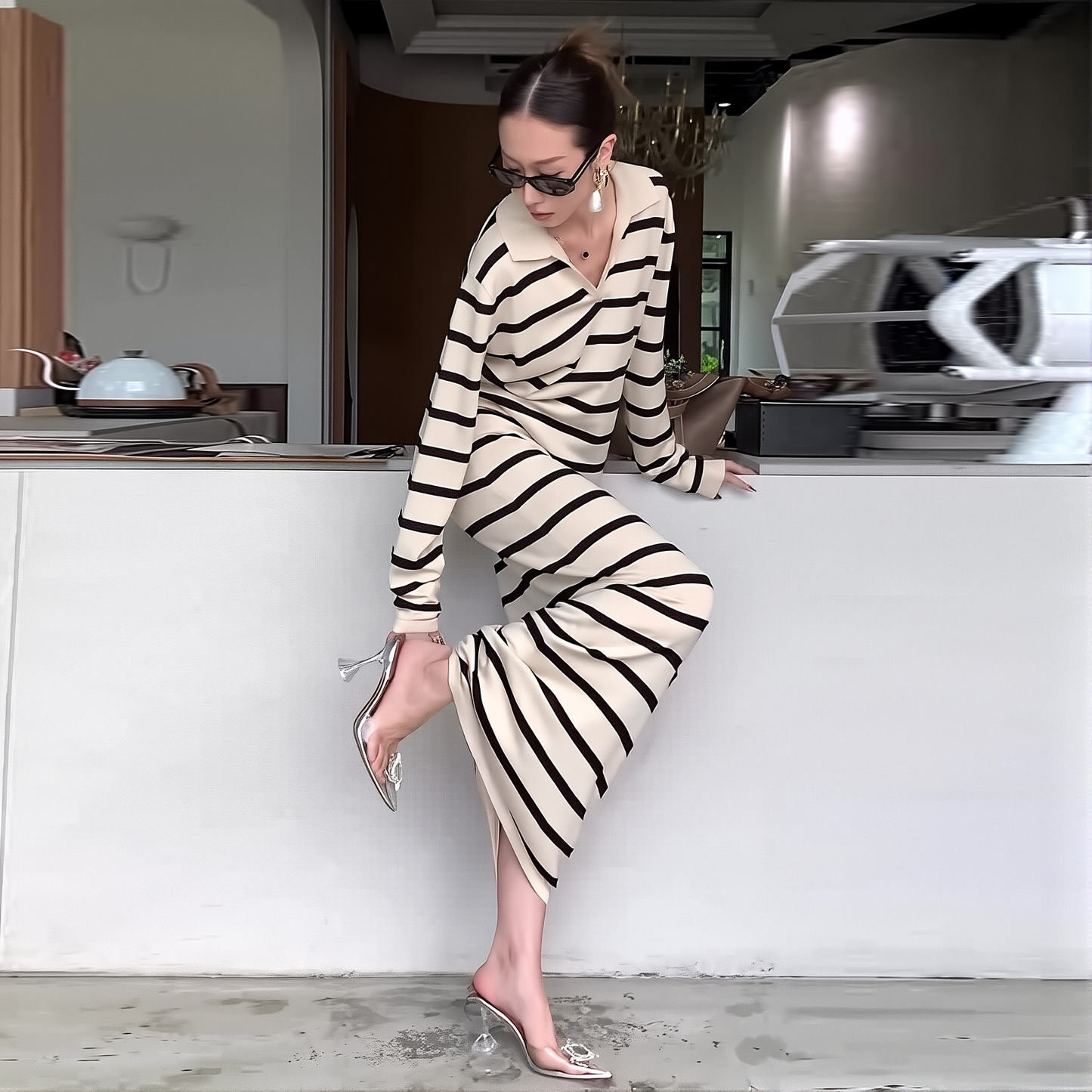 2025 Autumn New Women's Clothing Long-sleeved Comfort Set