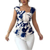 Vacation Style Slim Sleeveless Square Collar Pullover Top Women's Clothing