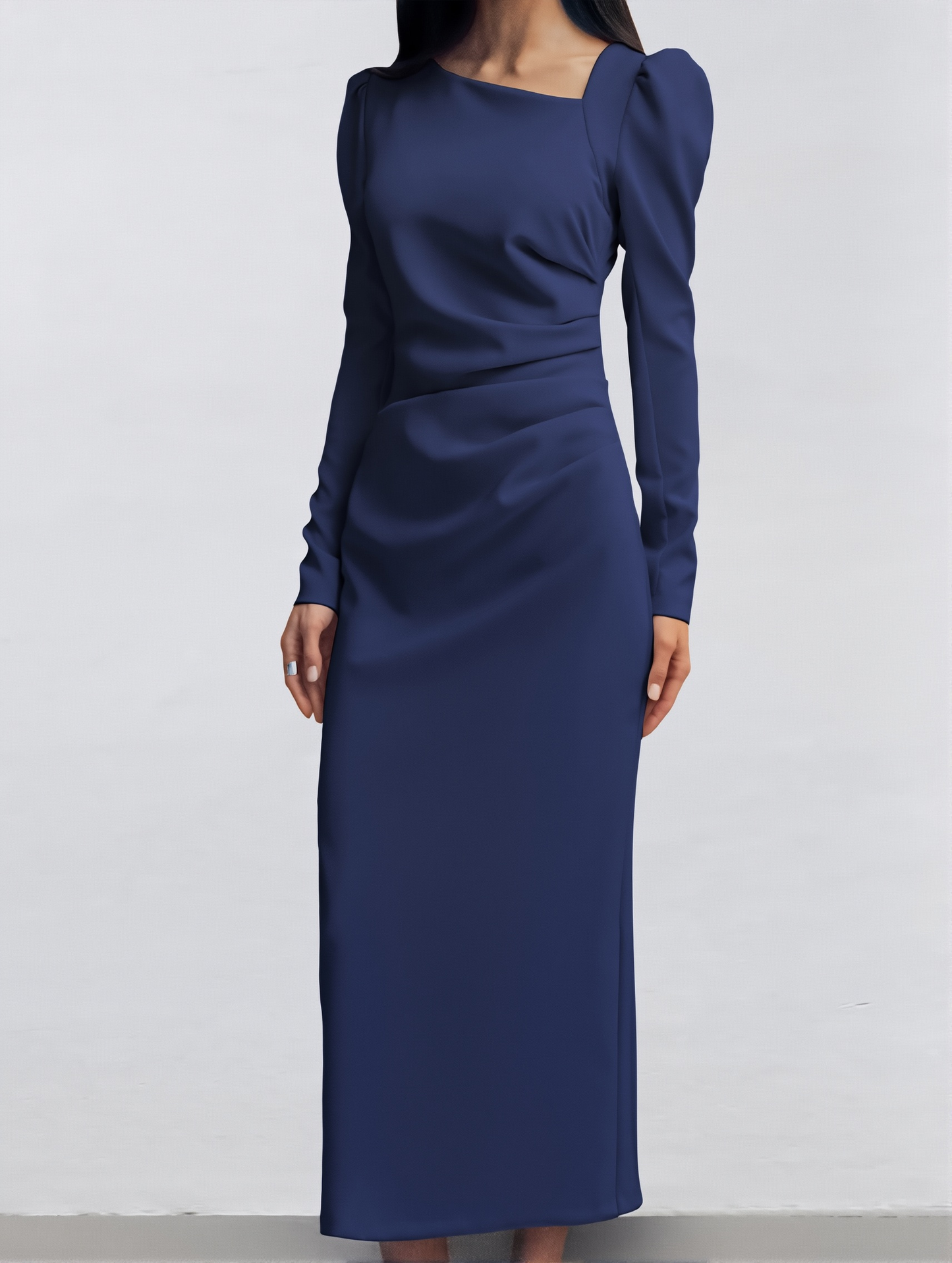 Long Sleeve Dress  Fall/Winter New Niche French High-end Suit Dress Women