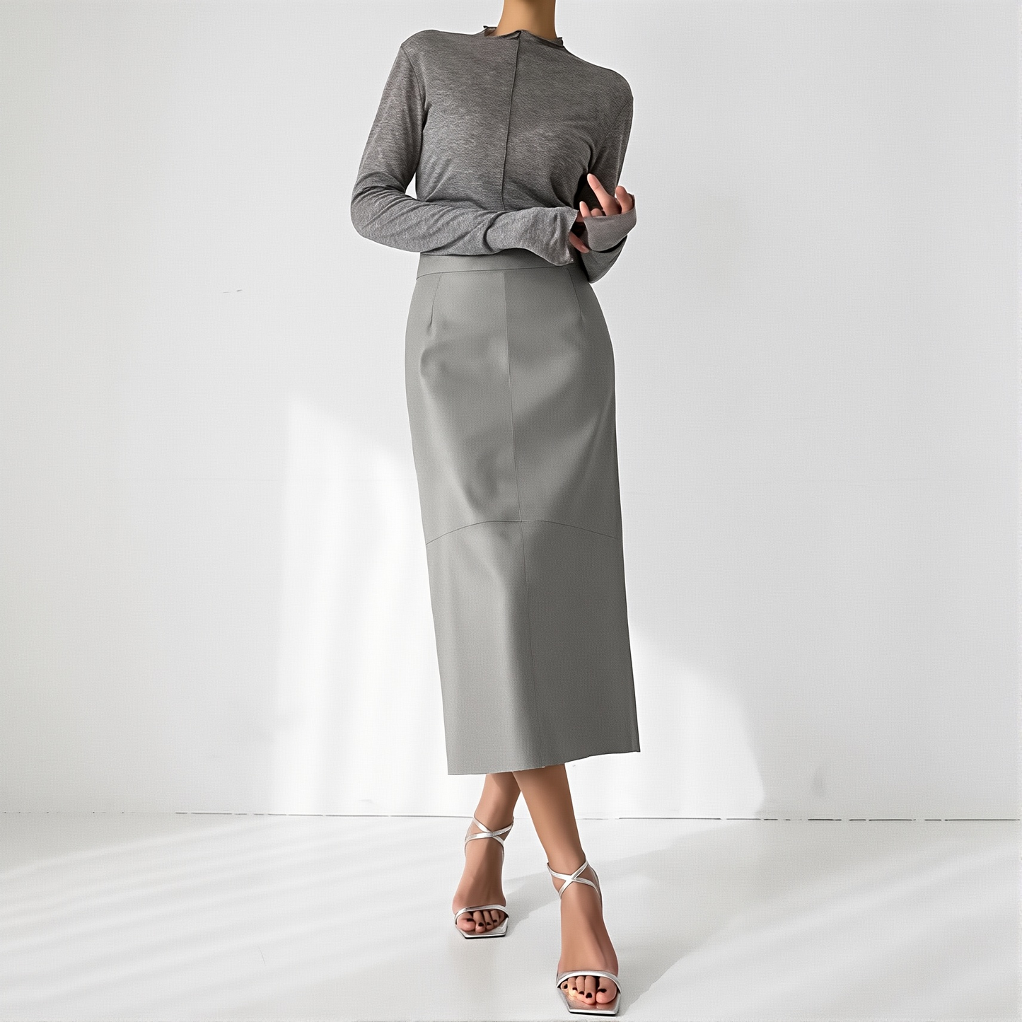 Skirt  Autumn And Winter New Straight High Waist Retro Women's Clothing