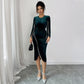 High-end Long Sleeve Dress Women's Clothing