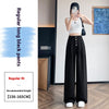 Women's Cotton And Linen Wide-leg Pants Loose Drooping Casual Straight Pants