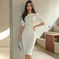 Top Waist-tight Business Hip-wrapped Dress Suit