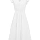Summer Casual Women's Solid V-neck Dress
