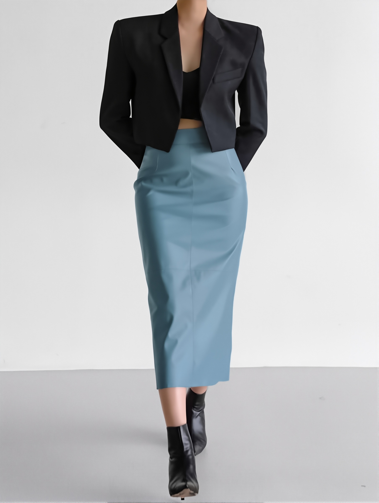 Skirt  Autumn And Winter New Straight High Waist Retro Women's Clothing