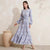 Fashion Casual French Print Women's Dress