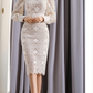 Socialite Temperament Lace Skirt - Spring New Long Hip-Hugging Pencil Skirt, A-Line