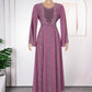 Elegant Heavy Industry Muslim Dress