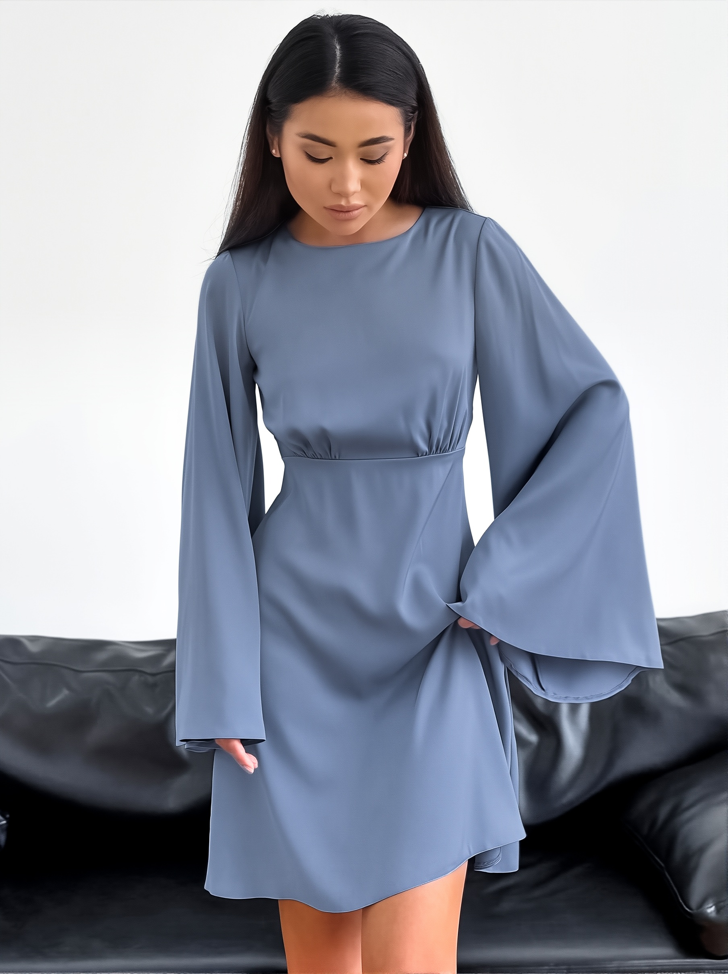 New Cross-border High Waist Commuter A- Line Skirt For Women