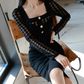 Korean Style Cut Out Dress 2025 - Fake Two-Piece Round Neck Hip-Hugging Midi for Women