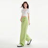 Cherry Blossom Wide Leg Draping Mop Jeans