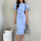 Dress Slit Hip Skirt Mid-Length Skirt Niche Elegant Women's Clothing