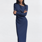 Long Sleeve Dress  Fall/Winter New Niche French High-end Suit Dress Women