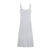 Double-shoulder Strap Sling Waist-tight Slim And Sexy Hip-wrapped Fishtail Dress