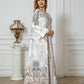 Sw1107 Middle East Cross-Border Muslim Women's Robe Printed Diamond Beaded Arabic Dress Abayas