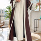 Middle Eastern Cardigan Robe Export Clothing Dubai Cross-Border Women's Muslim Long Skirt Abaya Two-Piece Set