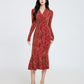 Niche French Style Retro Light Mature Style Dress Women's Early Autumn Chanel Style Slim-fit Elegant Hip Base Fishtail Long Dress