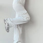 All-match Casual Pants Mid-waist Three-dimensional Pocket Pants Waist Overalls