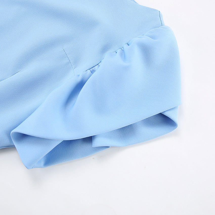 Dress Slit Hip Skirt Mid-Length Skirt Niche Elegant Women's Clothing