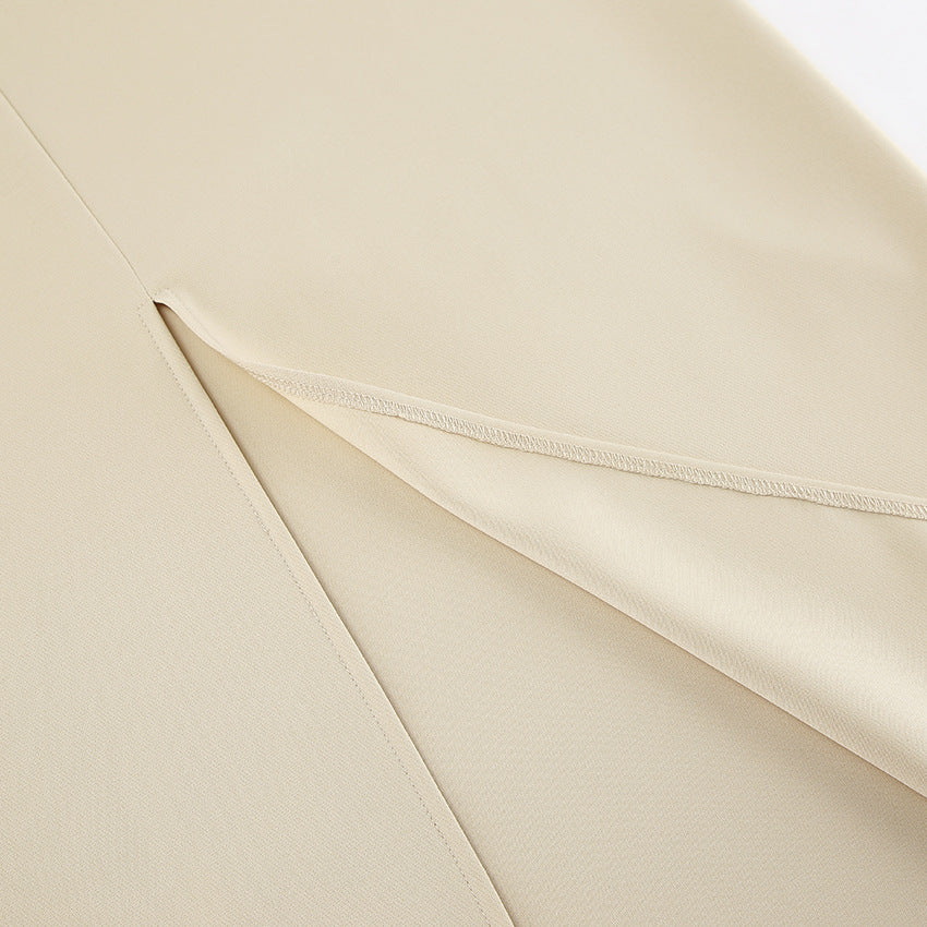 Long Sleeve Dress  Fall/Winter New Niche French High-end Suit Dress Women