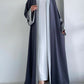 Middle Eastern Cardigan Robe Export Clothing Dubai Cross-Border Women's Muslim Long Skirt Abaya Two-Piece Set