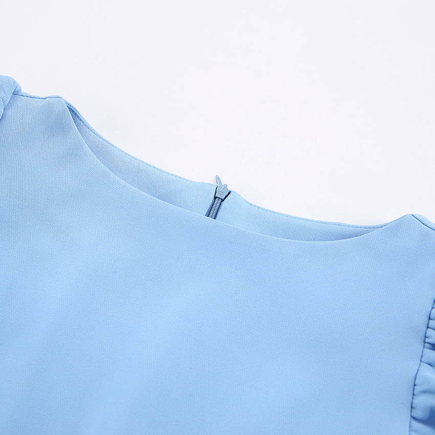 Dress Slit Hip Skirt Mid-Length Skirt Niche Elegant Women's Clothing