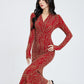 Niche French Style Retro Light Mature Style Dress Women's Early Autumn Chanel Style Slim-fit Elegant Hip Base Fishtail Long Dress