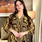 In Stock! European And American Cross-Border Independent Station Women's Shirt Printed Long-Sleeved Dress Fashionable Long Skirt Dress