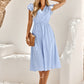 Summer Casual Women's Solid V-neck Dress