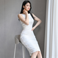 Women's Dress New Korean Style Slimming Look Jacquard Hip-Covering Fashion Pencil Skirt
