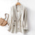 Solid Color Suit Coat Advanced Design Stripes