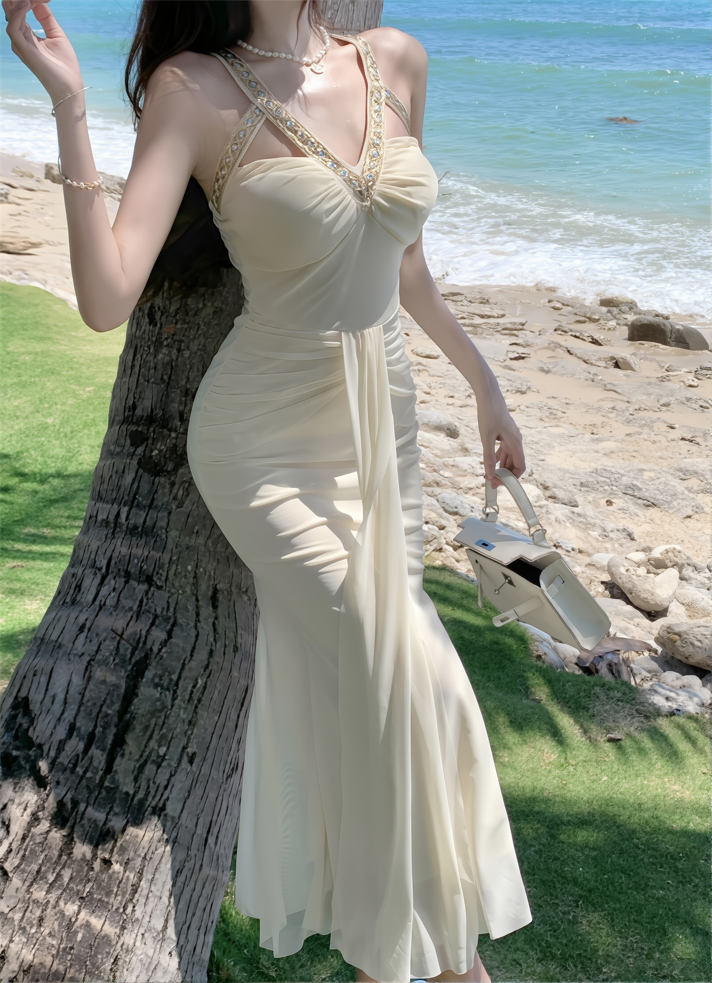 Designed for Desire: The French Banquet Dress That Loves Your Curves