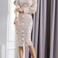 Socialite Temperament Lace Skirt - Spring New Long Hip-Hugging Pencil Skirt, A-Line
